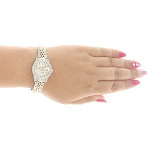 MINT! Rolex Diamond DateJust Ladies Watch w/ original box!!!!